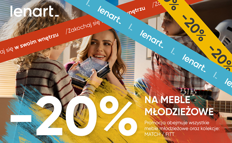 Lenart – promocja na meble młodzieżowe do 1 września