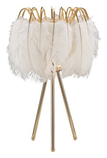 Lampa Stołowa Feather O Średnicy 40 Cm I Wysokości 60 Cm