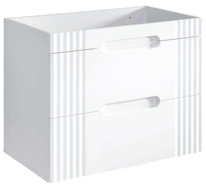 Szafka pod umywalkę 80 cm FIJI WHITE